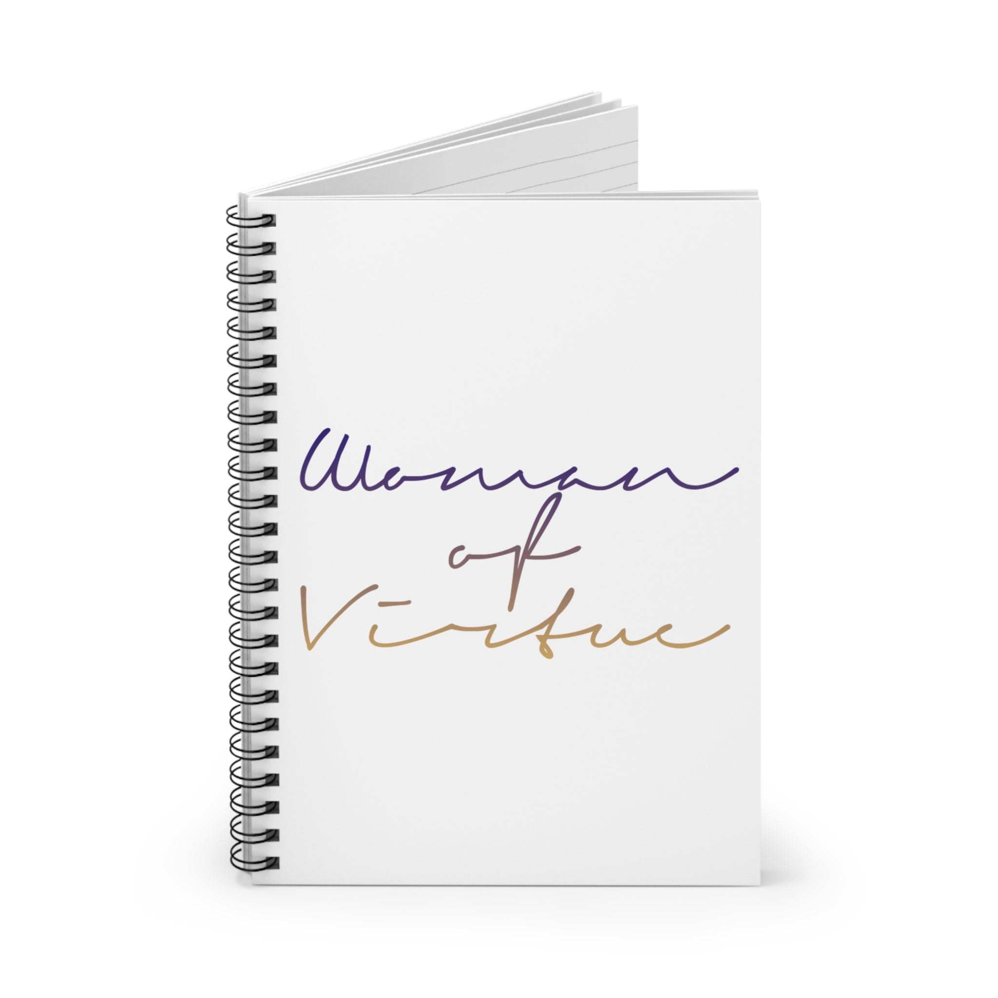 Women of Virtue Spiral Notebook - Ruled Line