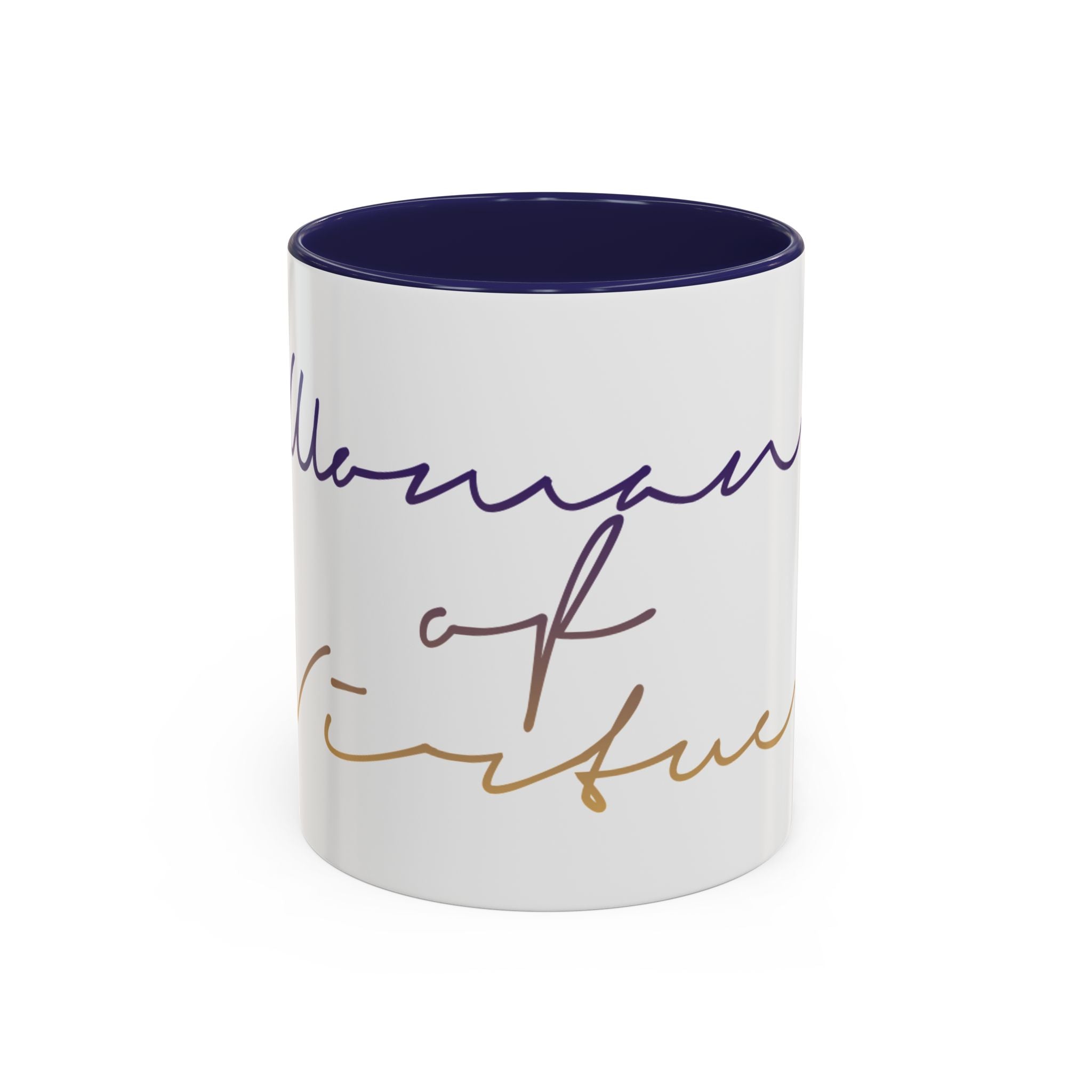 Inspirational Coffee Mug, Motivational Tea Cup for Women, Gift for Her, Birthday, Affirmation Mug, Woman of Virtue