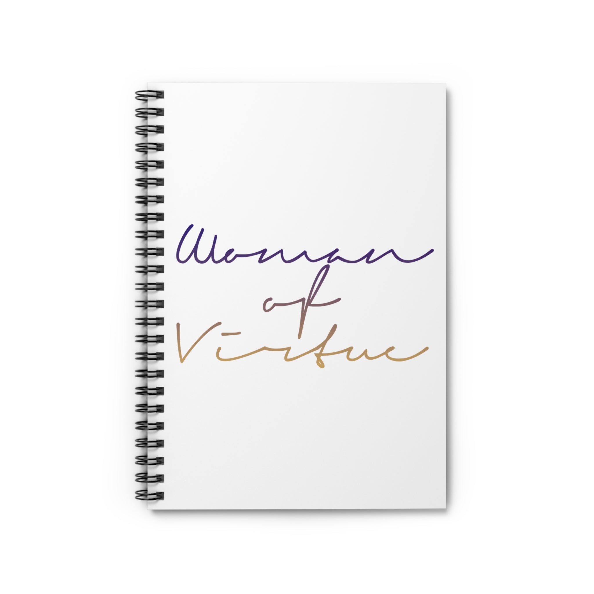 Women of Virtue Spiral Notebook - Ruled Line