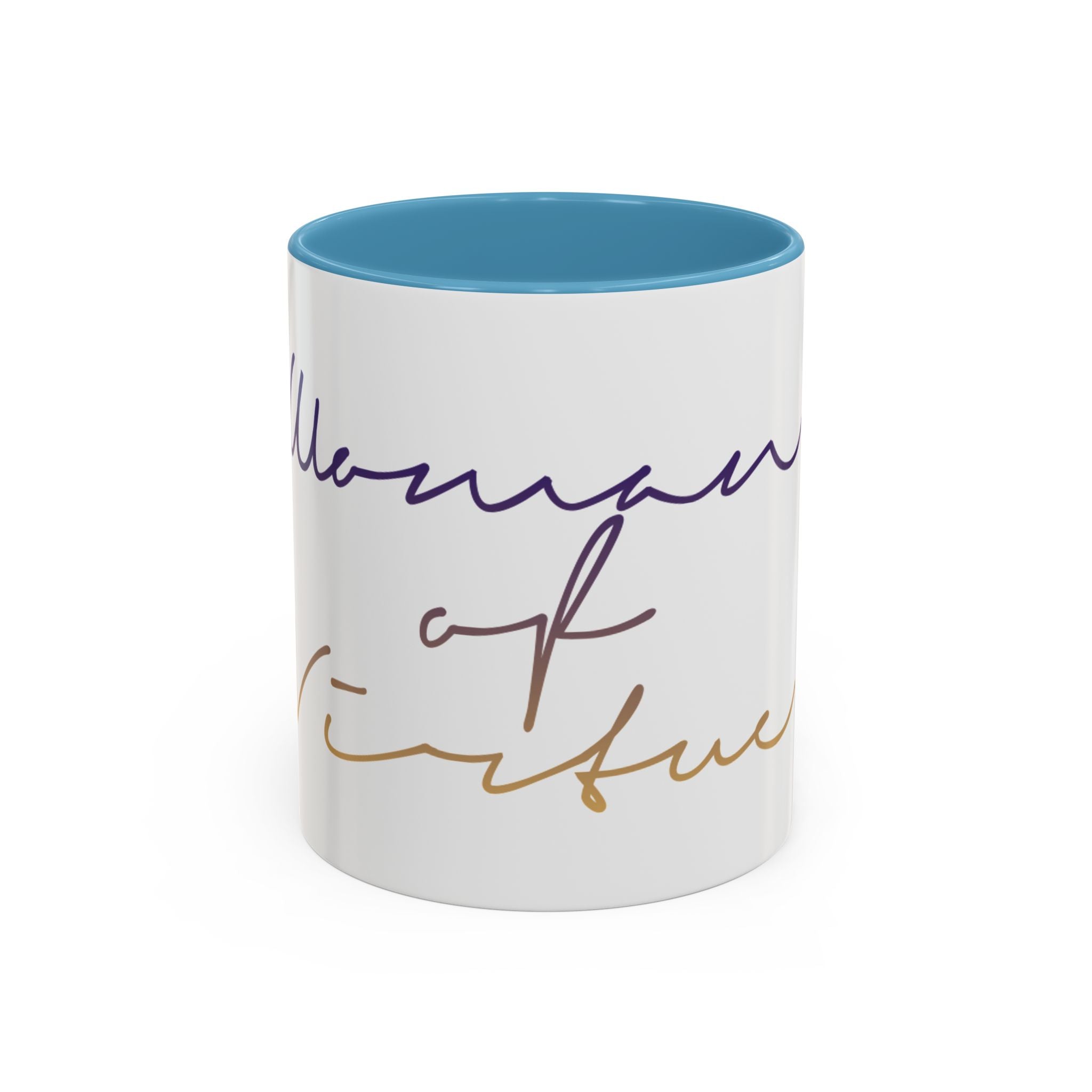 Inspirational Coffee Mug, Motivational Tea Cup for Women, Gift for Her, Birthday, Affirmation Mug, Woman of Virtue