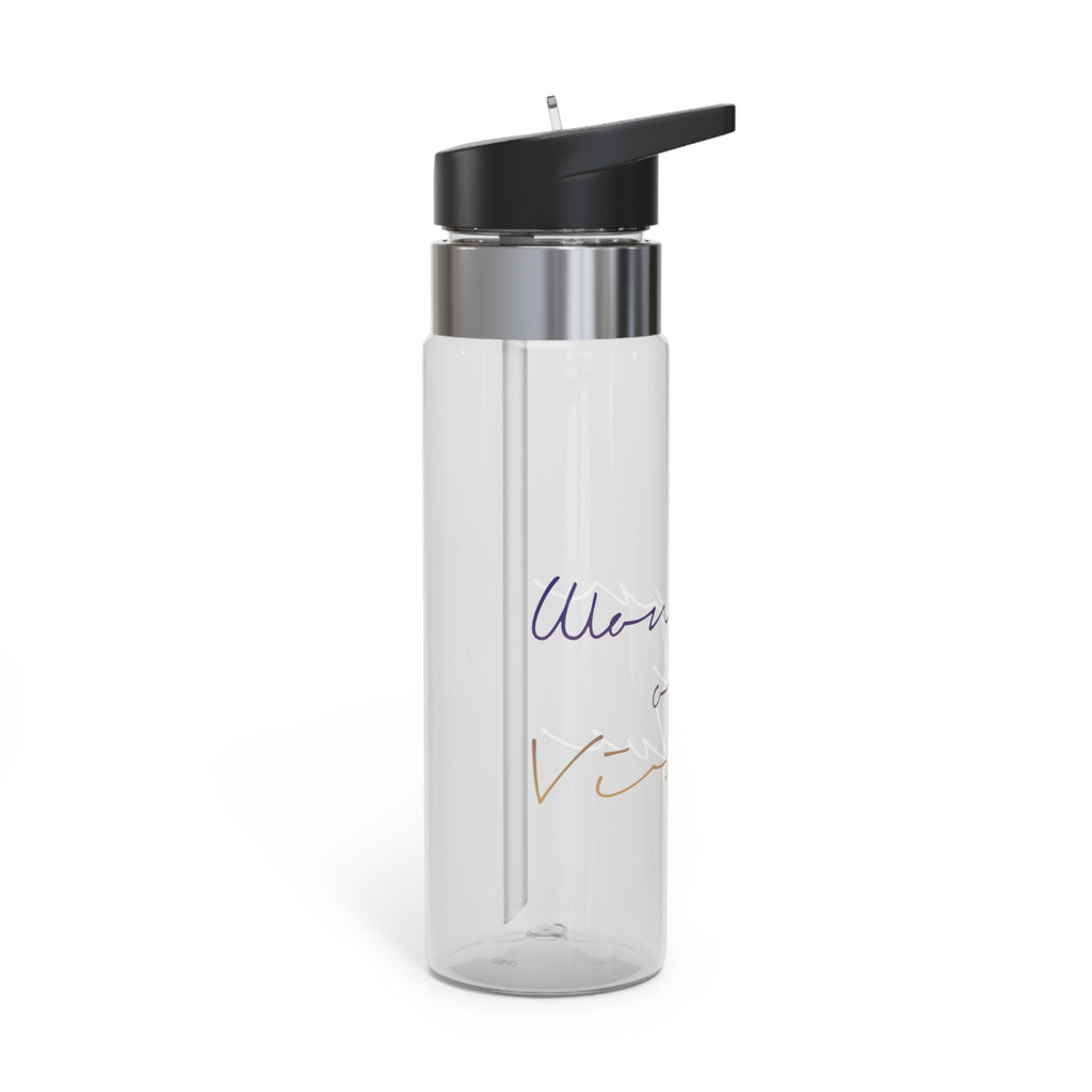 Woman of Virtue Inspirational Scripture Sport bottle | clear Tritan water bottle, 20oz