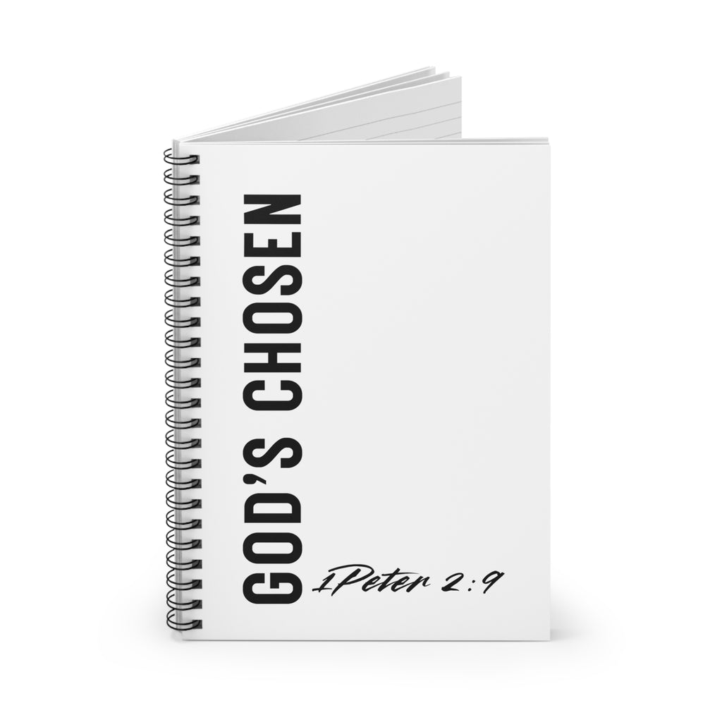 God's Chosen Spiral Notebook - Ruled Line
