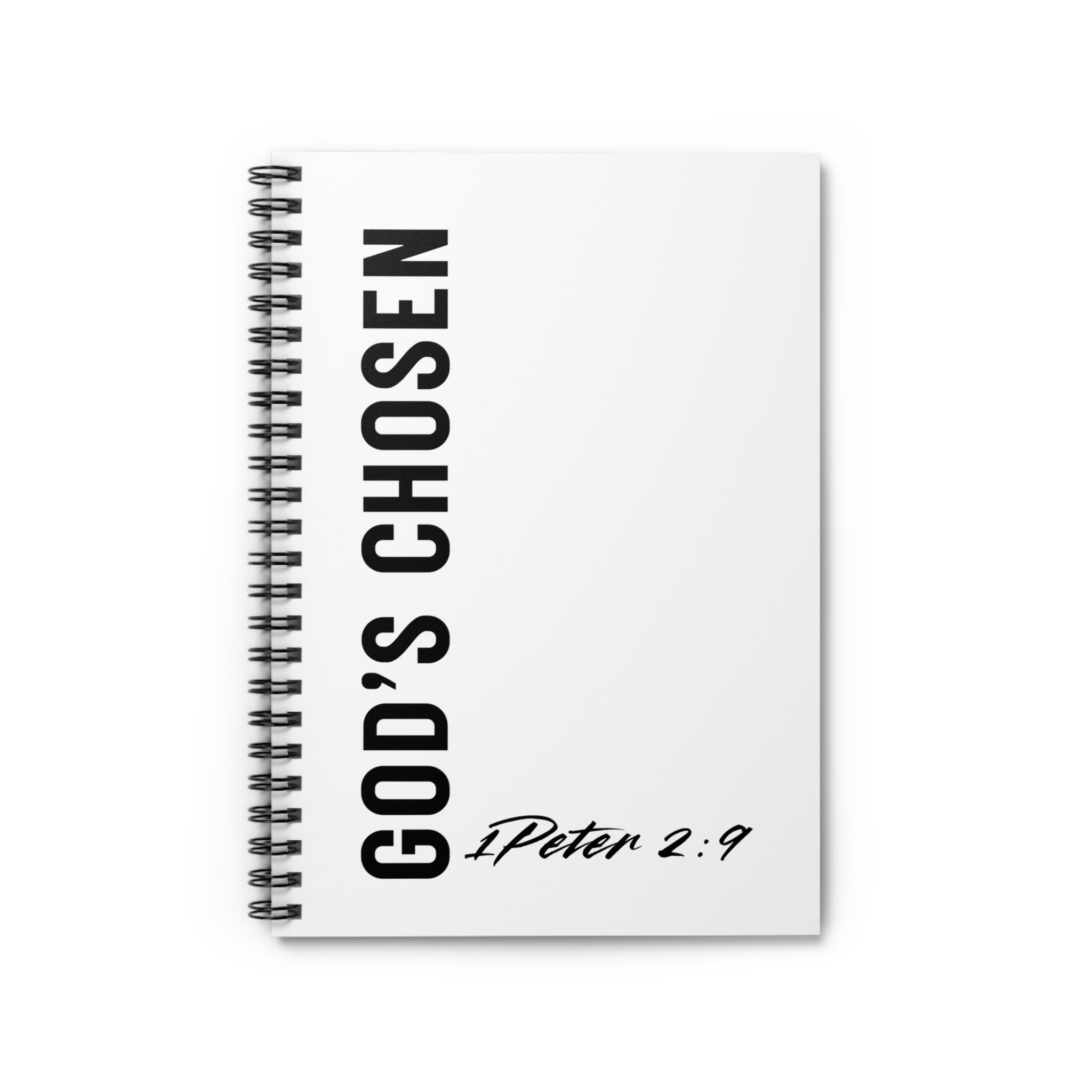 God's Chosen Spiral Notebook - Ruled Line