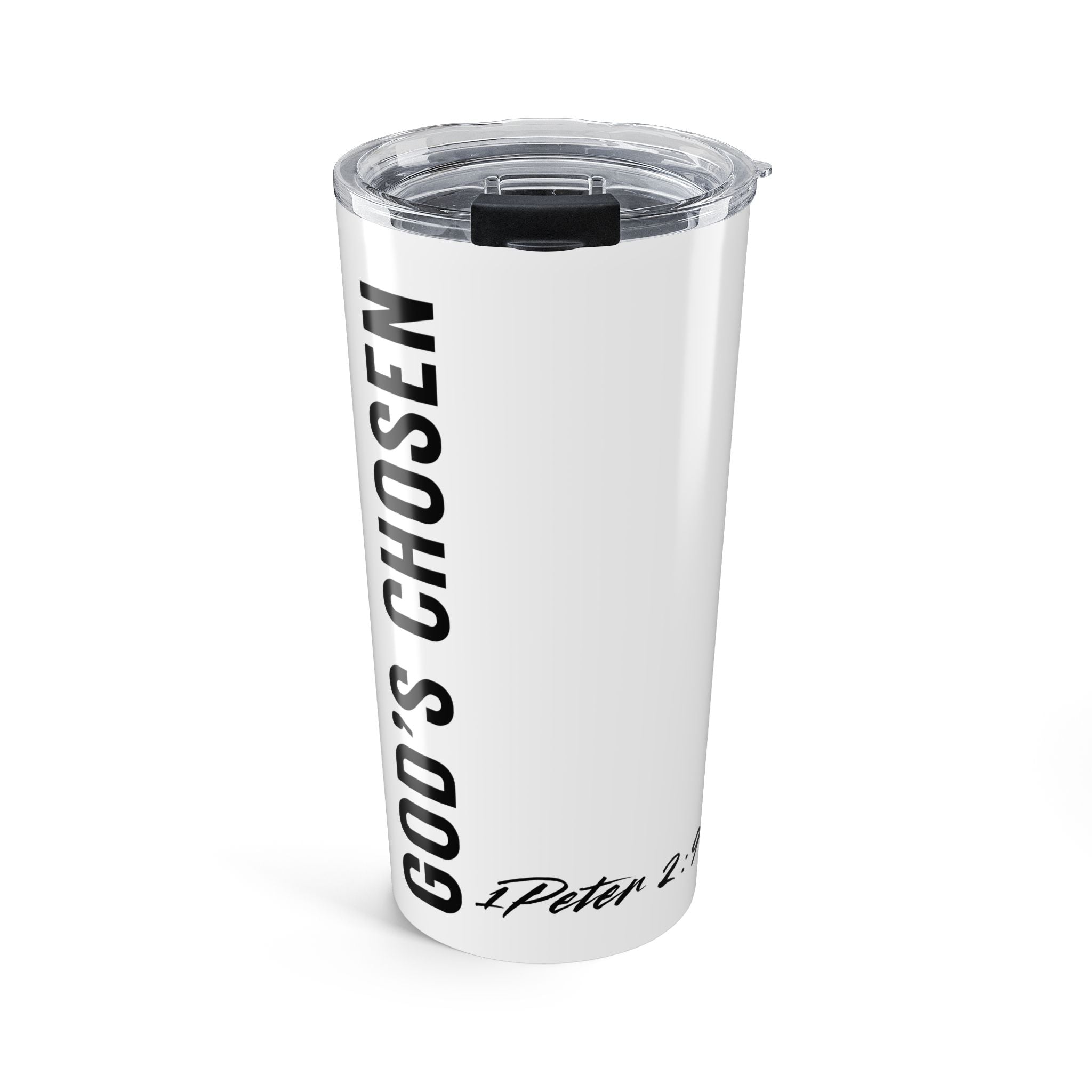 God's Chosen 1 Peter 2:9 Tumbler 20oz | Scripture Faith Tumbler