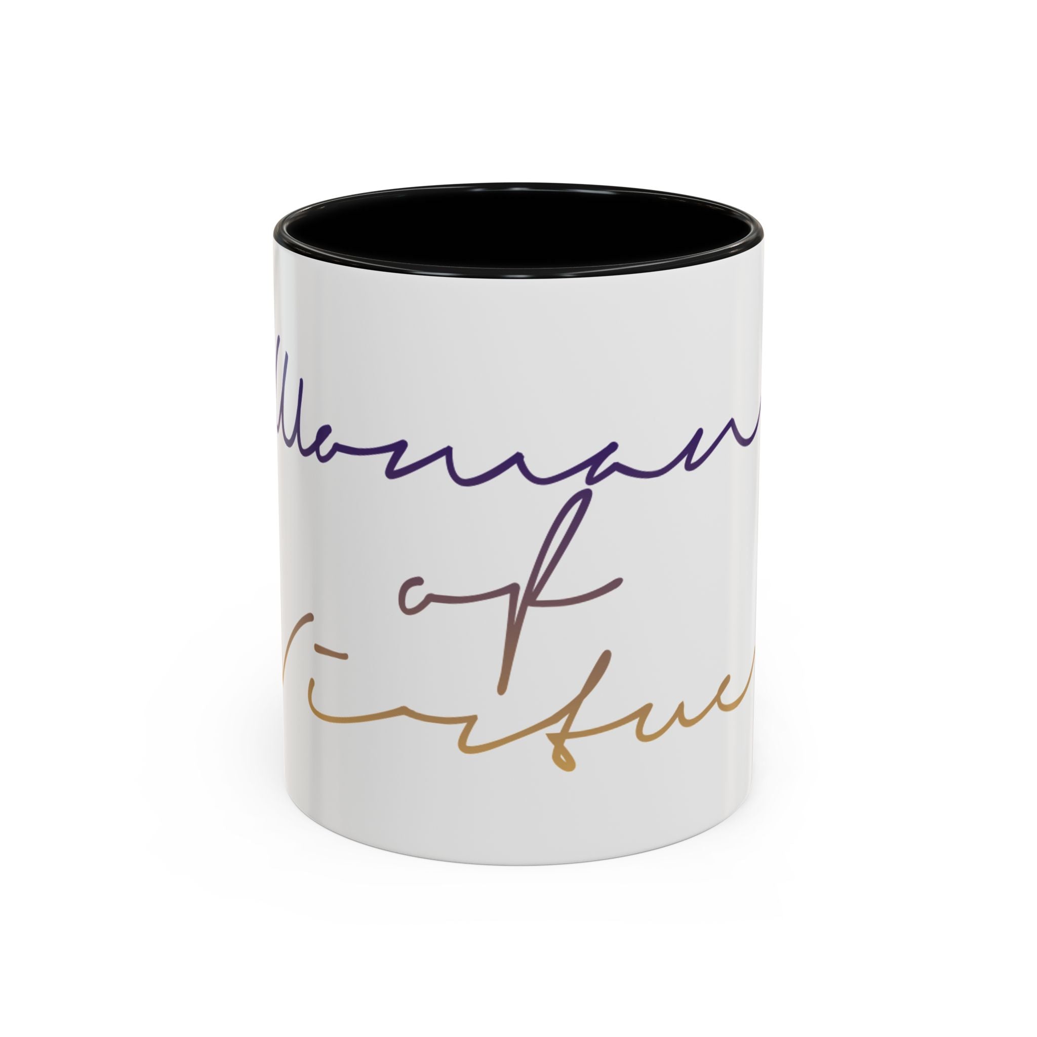 Inspirational Coffee Mug, Motivational Tea Cup for Women, Gift for Her, Birthday, Affirmation Mug, Woman of Virtue