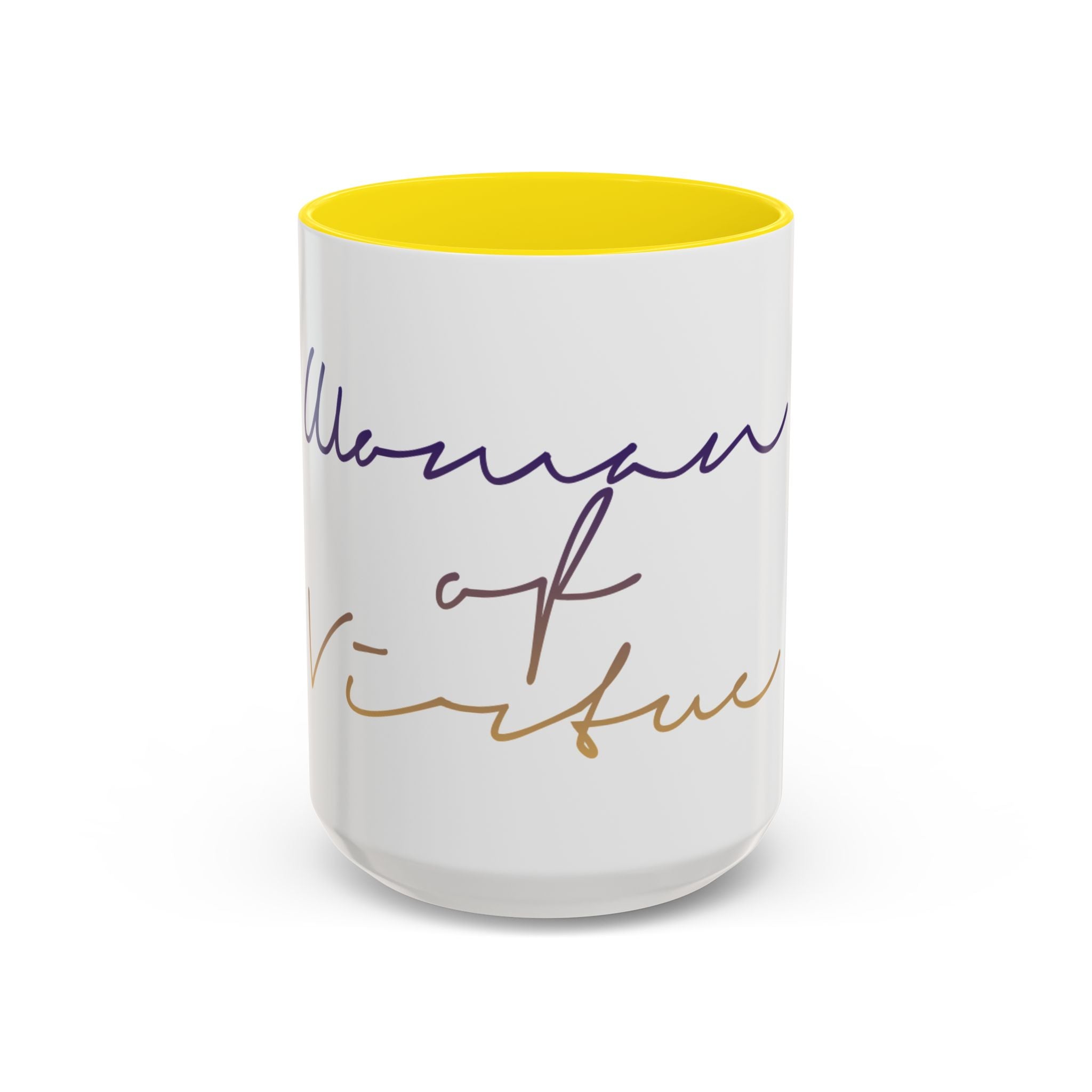 Inspirational Coffee Mug, Motivational Tea Cup for Women, Gift for Her, Birthday, Affirmation Mug, Woman of Virtue