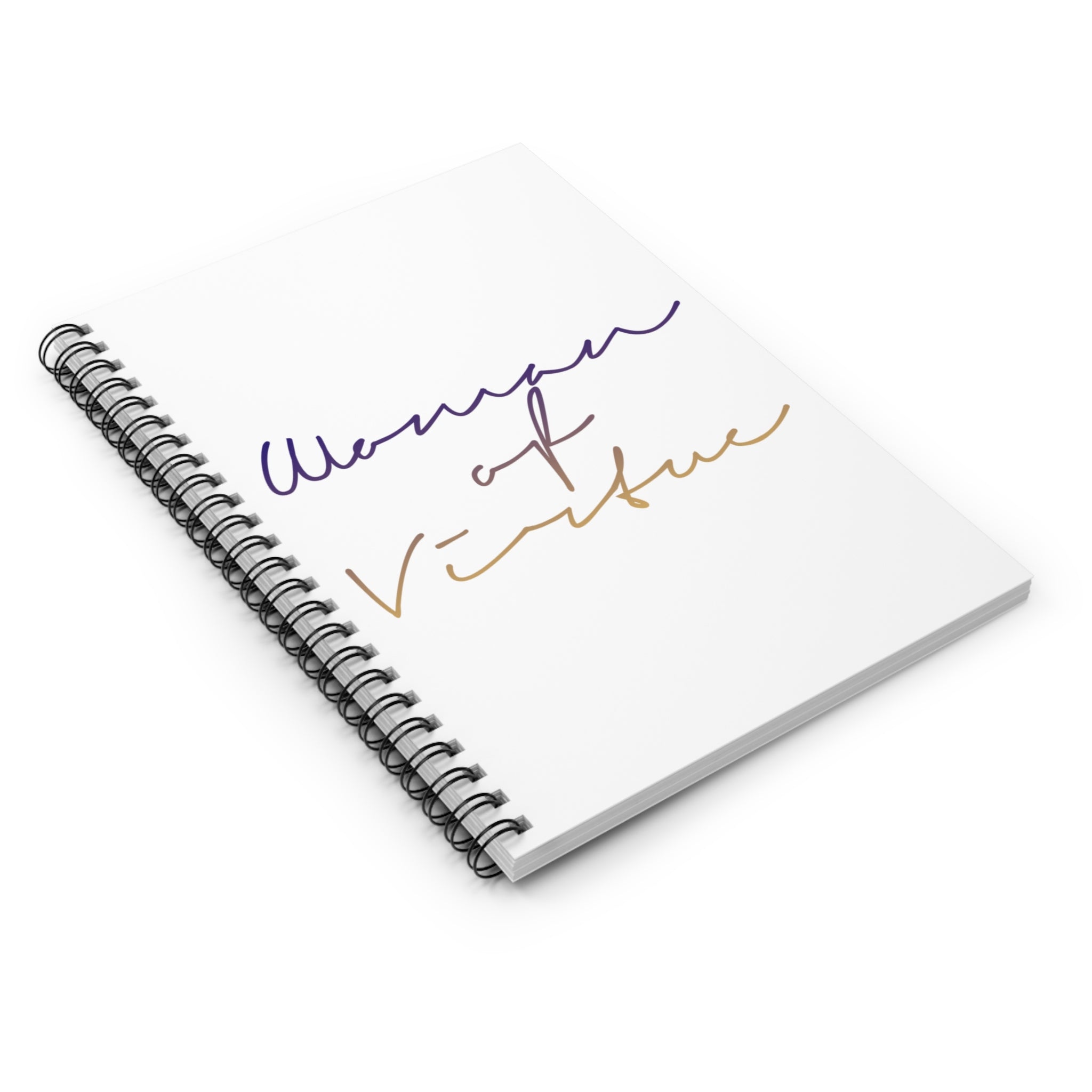 Women of Virtue Spiral Notebook - Ruled Line